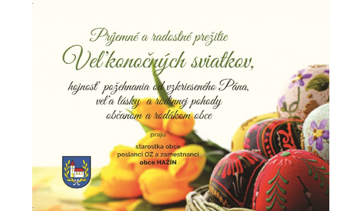 15.04.2025 Veľkonočný pozdrav