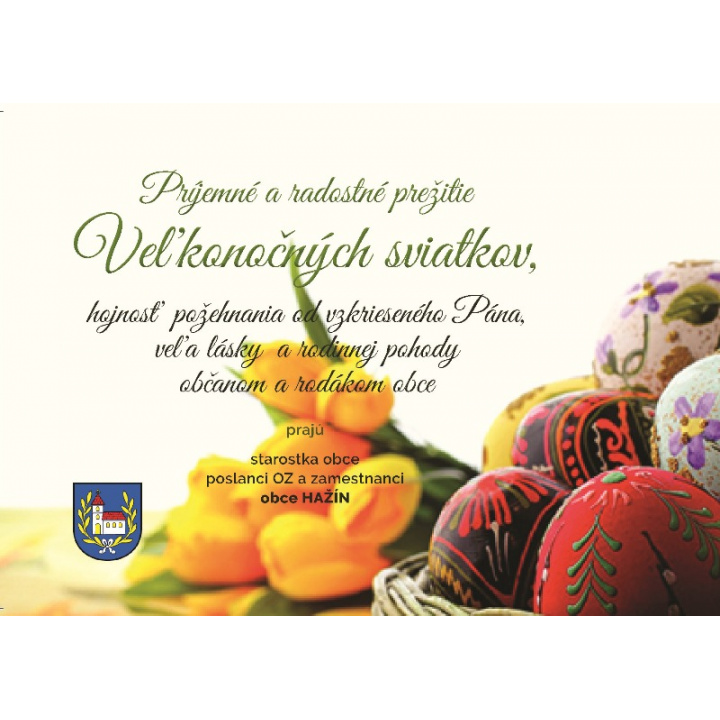 15.04.2025 Veľkonočný pozdrav
