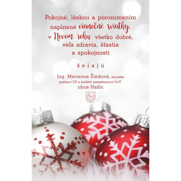 20.12.2022 Vianočné prianie