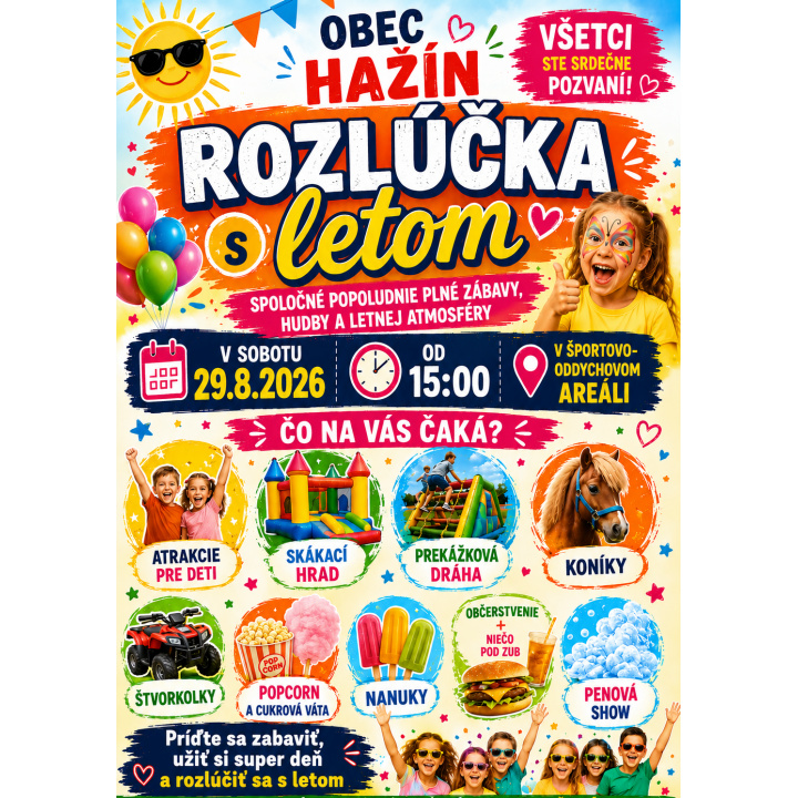 26.08.2026 Rozlúčka s letom