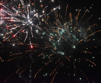 Ohňostroj na nový rok 2019