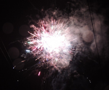 Ohňostroj na nový rok 2018