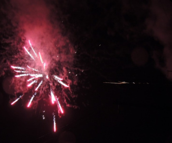 Ohňostroj na nový rok 2018