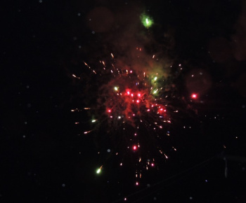Ohňostroj na nový rok 2018