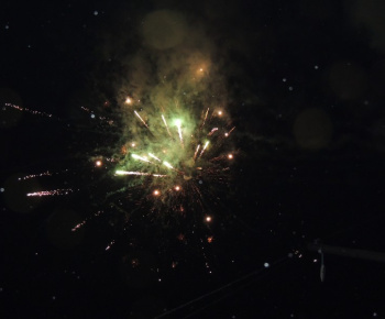 Ohňostroj na nový rok 2018