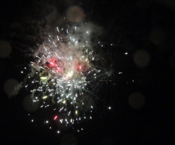 Ohňostroj na nový rok 2018