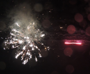 Ohňostroj na nový rok 2018
