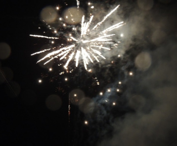 Ohňostroj na nový rok 2018