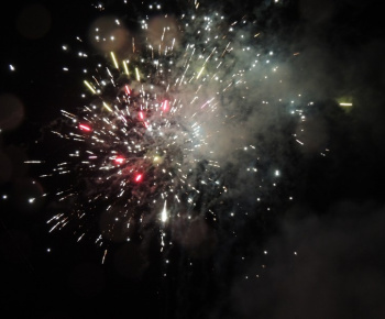 Ohňostroj na nový rok 2018