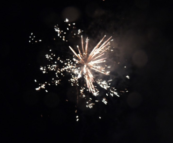 Ohňostroj na nový rok 2018