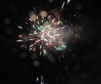 Ohňostroj na nový rok 2018