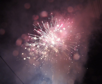 Ohňostroj na nový rok 2018