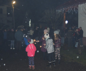 Ohňostroj na nový rok 2018