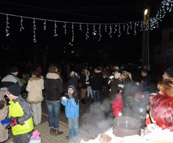 Ohňostroj na Nový rok 2016