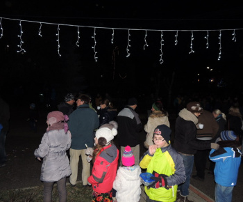 Ohňostroj na Nový rok 2016