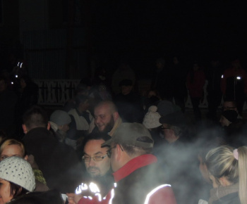 Ohňostroj na Nový rok 2016