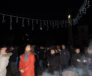 Ohňostroj na Nový rok 2016