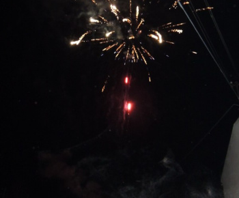 Ohňostroj na Nový rok 2016