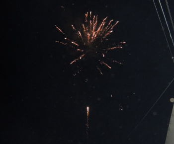 Ohňostroj na Nový rok 2016
