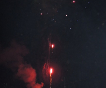 Ohňostroj na Nový rok 2016