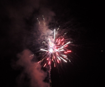 Ohňostroj na Nový rok 2016