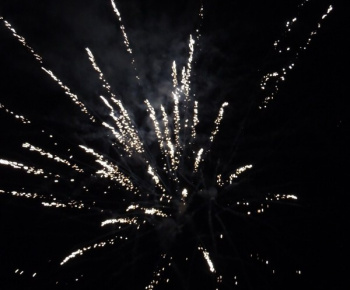Ohňostroj na Nový rok 2016