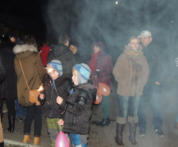 Ohňostroj na Nový rok 2016