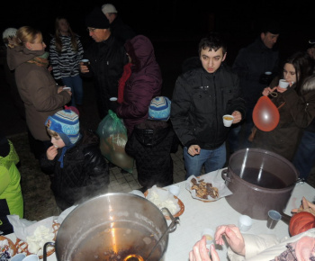 Ohňostroj na Nový rok 2016
