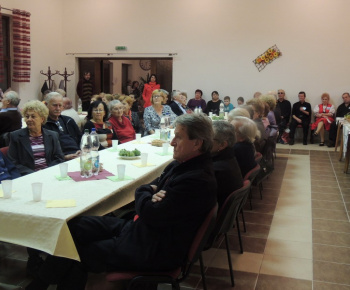 Posedenie s dôchodcami 26.10.2015