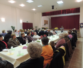 Posedenie s dôchodcami 26.10.2015