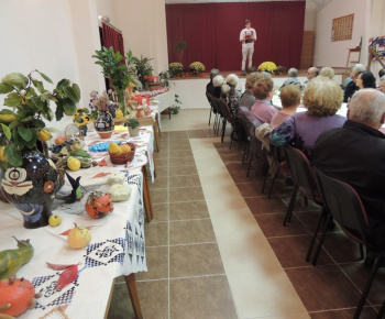 Posedenie s dôchodcami 26.10.2015