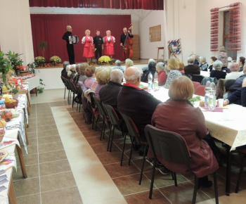 Posedenie s dôchodcami 26.10.2015