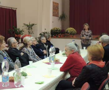 Posedenie s dôchodcami 26.10.2015