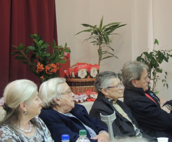 Posedenie s dôchodcami 26.10.2015