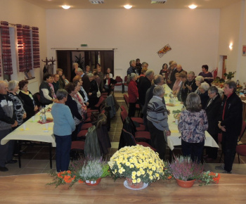 Posedenie s dôchodcami 26.10.2015