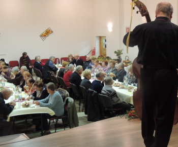 Posedenie s dôchodcami 26.10.2015
