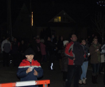 Ohňostroj na Nový rok 2015