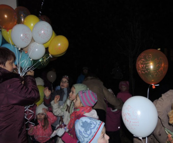 Ohňostroj na Nový rok 2015