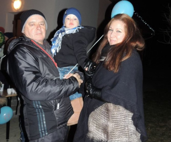 Ohňostroj na Nový rok 2015