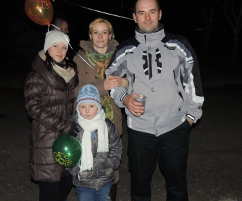 Ohňostroj na Nový rok 2015