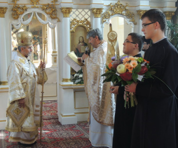 Posvätenie obrazov 12.10.2014