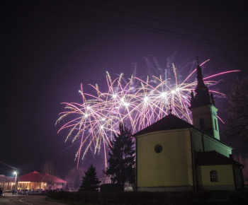 Ohňostroj na nový rok 2013