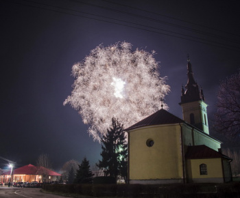 Ohňostroj na nový rok 2013