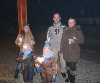 Ohňostroj na nový rok 2013
