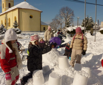 Snehuliakovo a sánkovačka