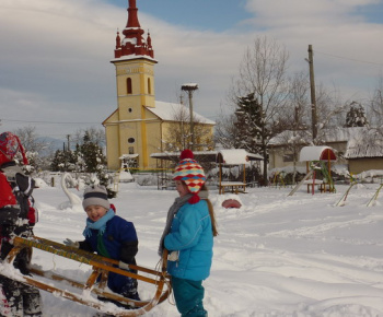 Snehuliakovo a sánkovačka