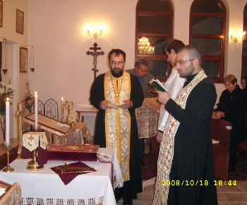 Posvätenie pravoslávneho chrámu