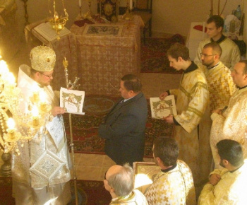 Posvätenie pravoslávneho chrámu