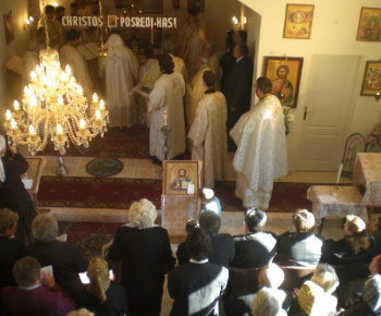 Posvätenie pravoslávneho chrámu