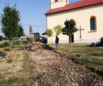 MIRRI - Revitalizácia centra obce - areál Gréckokatolíckeho chrámu